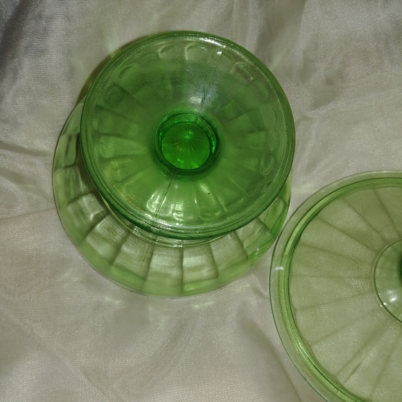 Depression Glass Vintage Candy dish - Picture 3 of 4